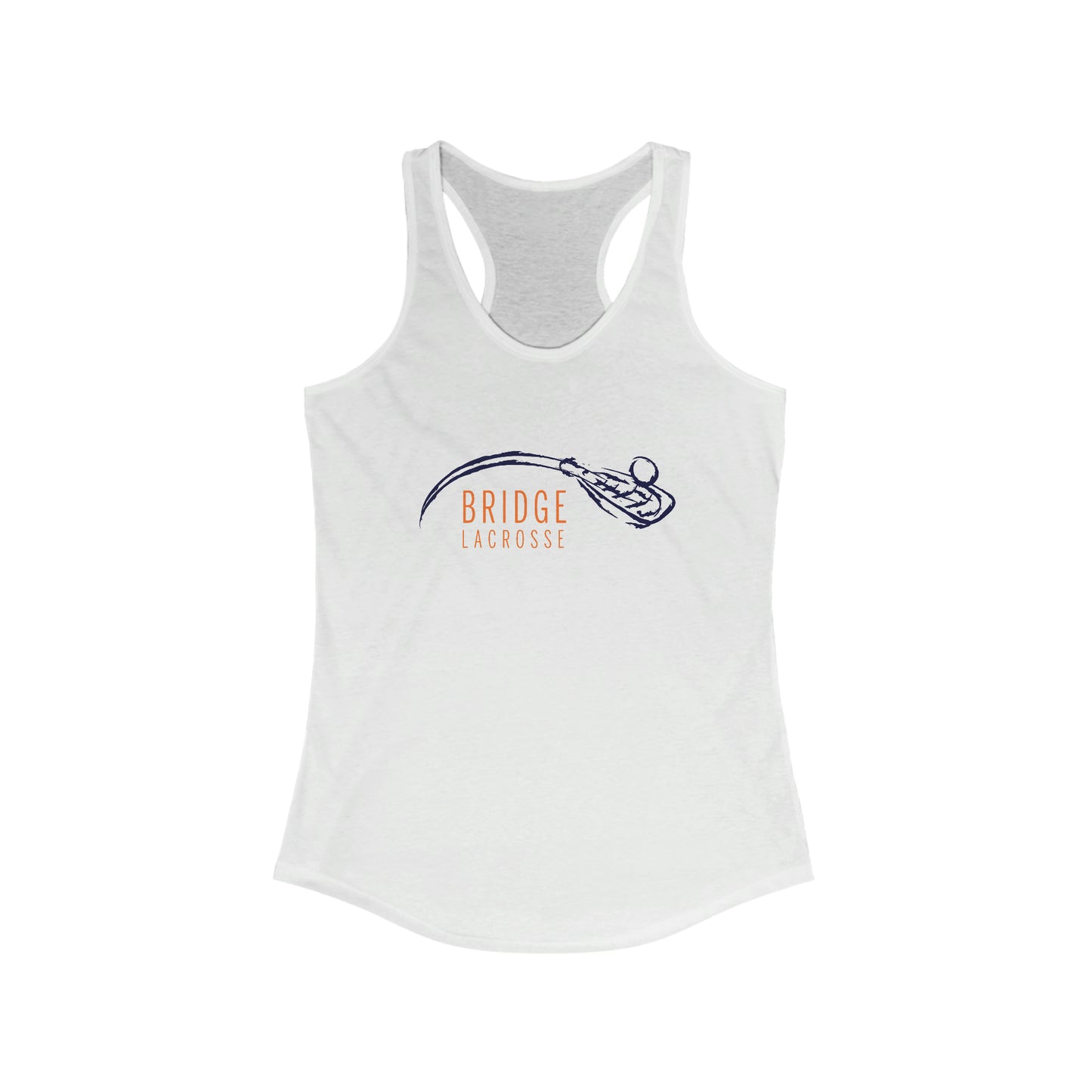 Women's Bridge Lacrosse Next Level Racerback Tank