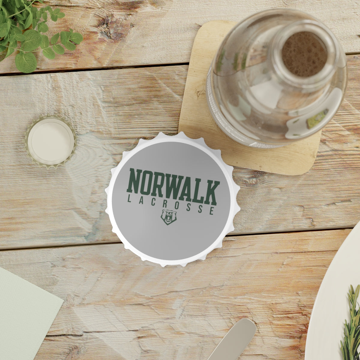 Norwalk Lacrosse Bottle Opener