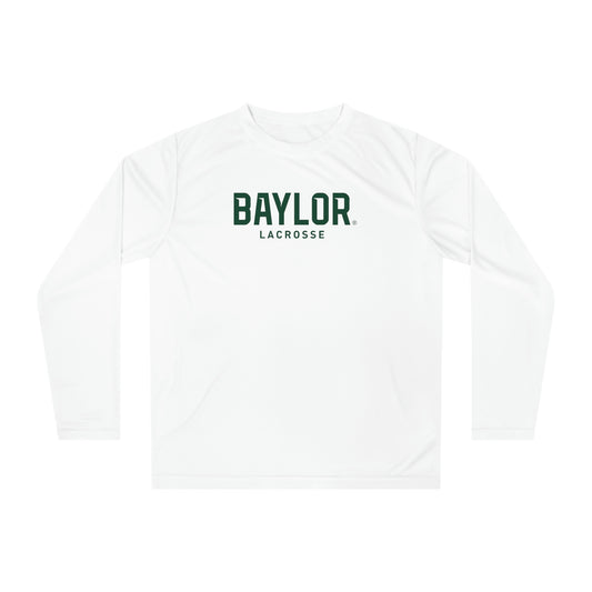 Adult Baylor Lacrosse Team 365 Performance Long Sleeve Shirt