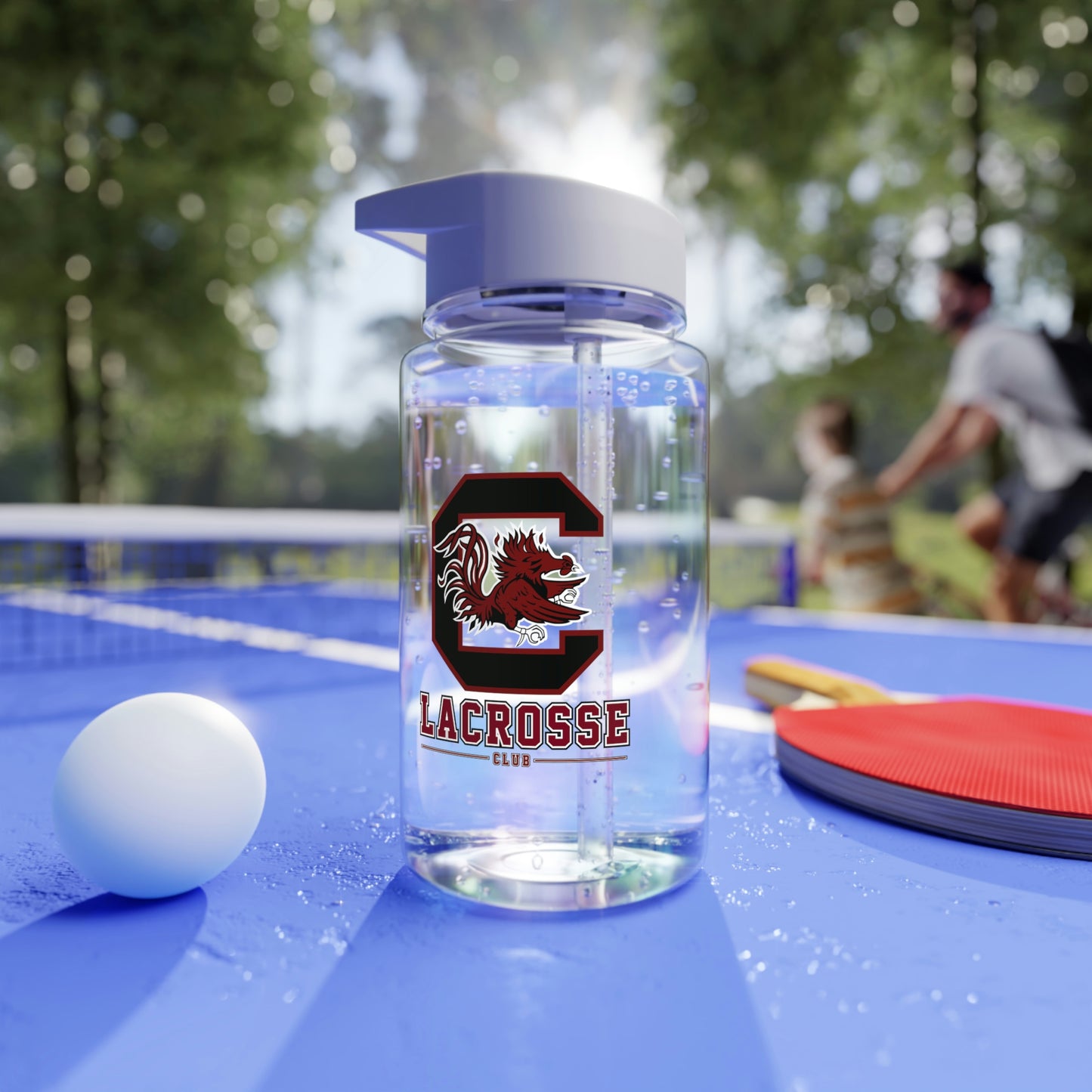 Gamecocks Lacrosse Tritan Water Bottle
