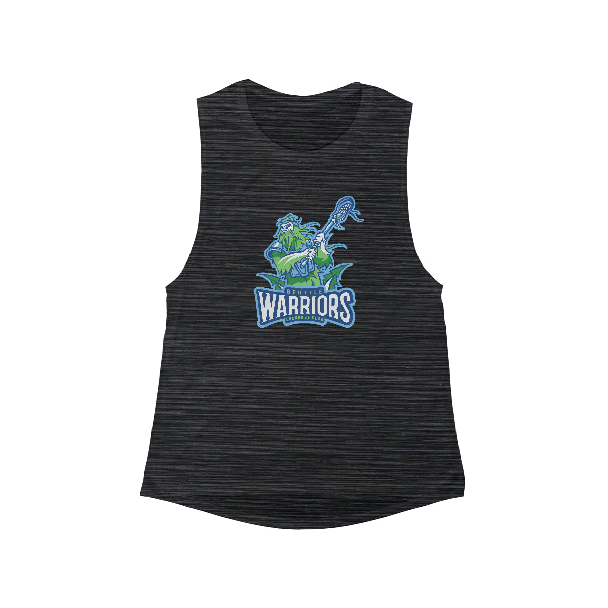 Women's Seattle Warriors Lacrosse Flowy Scoop Tank