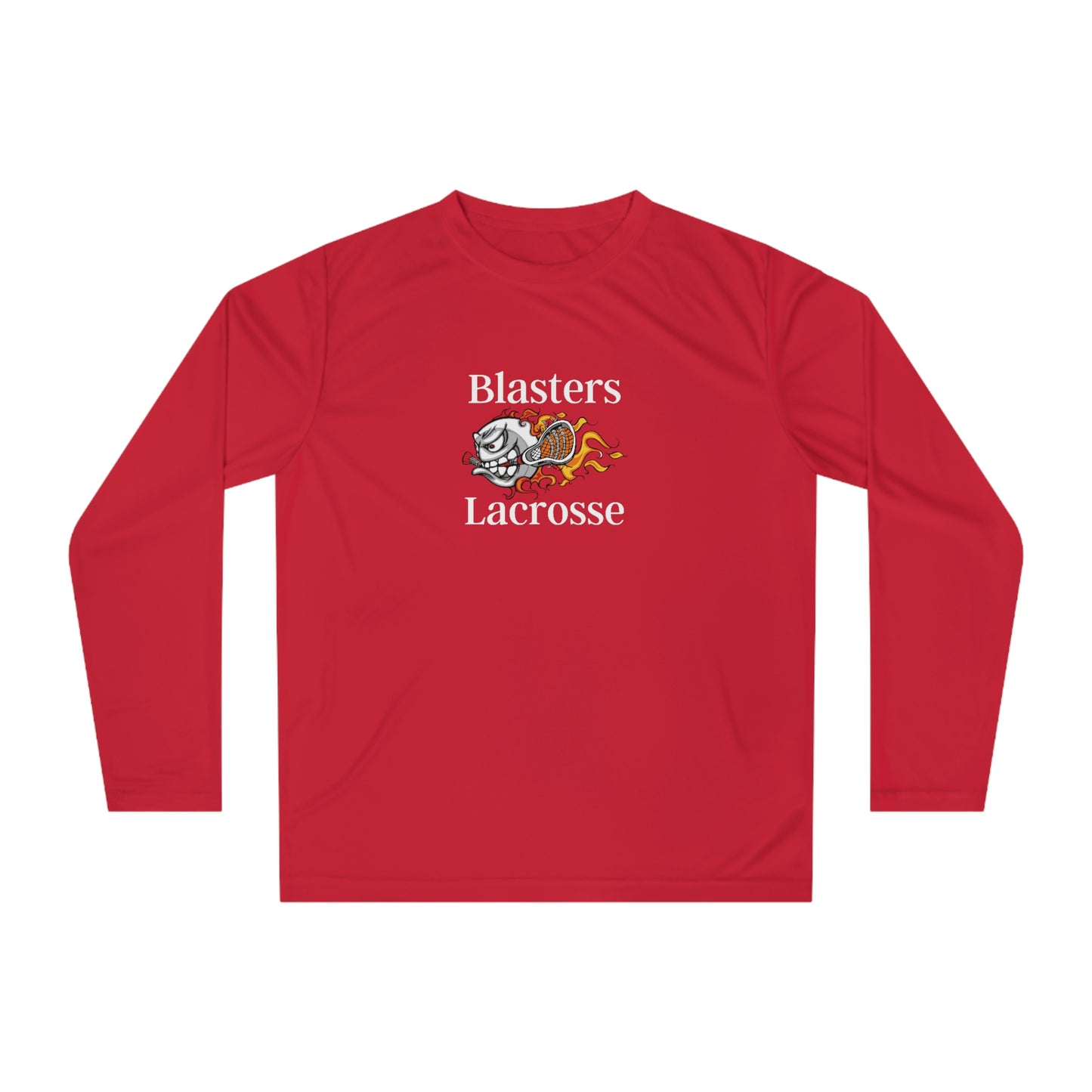 Adult Blasters MS Lacrosse Team 365 Performance Long Sleeve Shirt