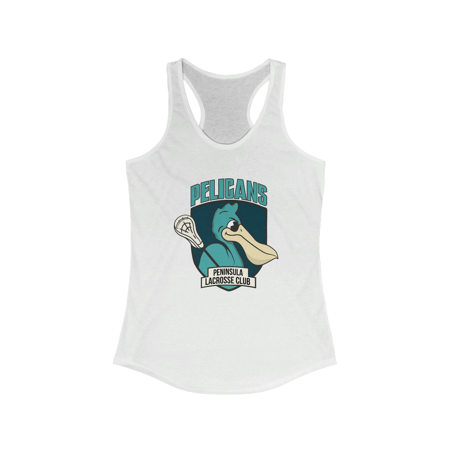 Women's Peninsula Lacrosse Next Level Racerback Tank