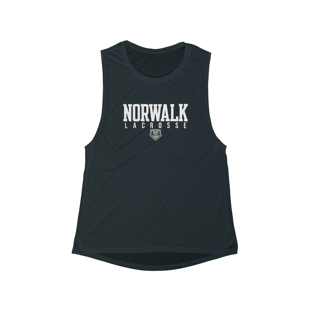 Women's Norwalk Lacrosse Flowy Scoop Muscle Tank