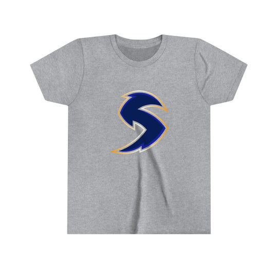 Youth Salt Lake Storm Lacrosse Bella + Canvas Short Sleeve Tee