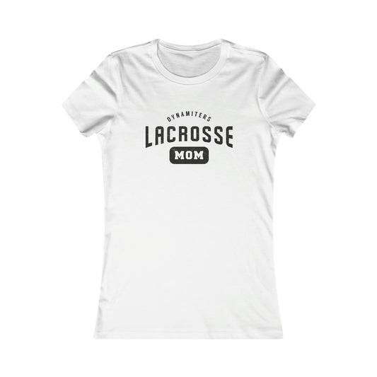 Women's Glendale HS Lacrosse Bella + Canvas Short Sleeve Cotton Tee - Mom