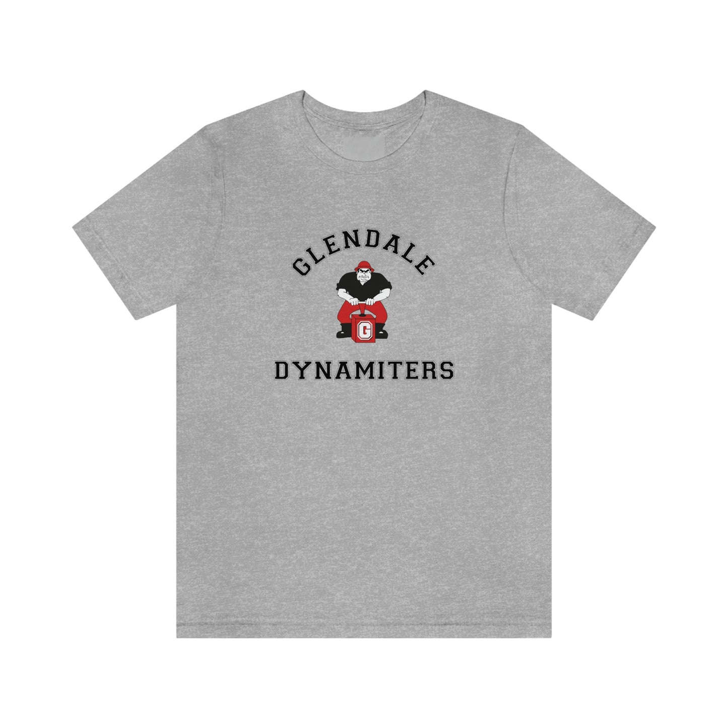 Adult Glendale HS Lacrosse Bella + Canvas Short Sleeve Cotton Tee