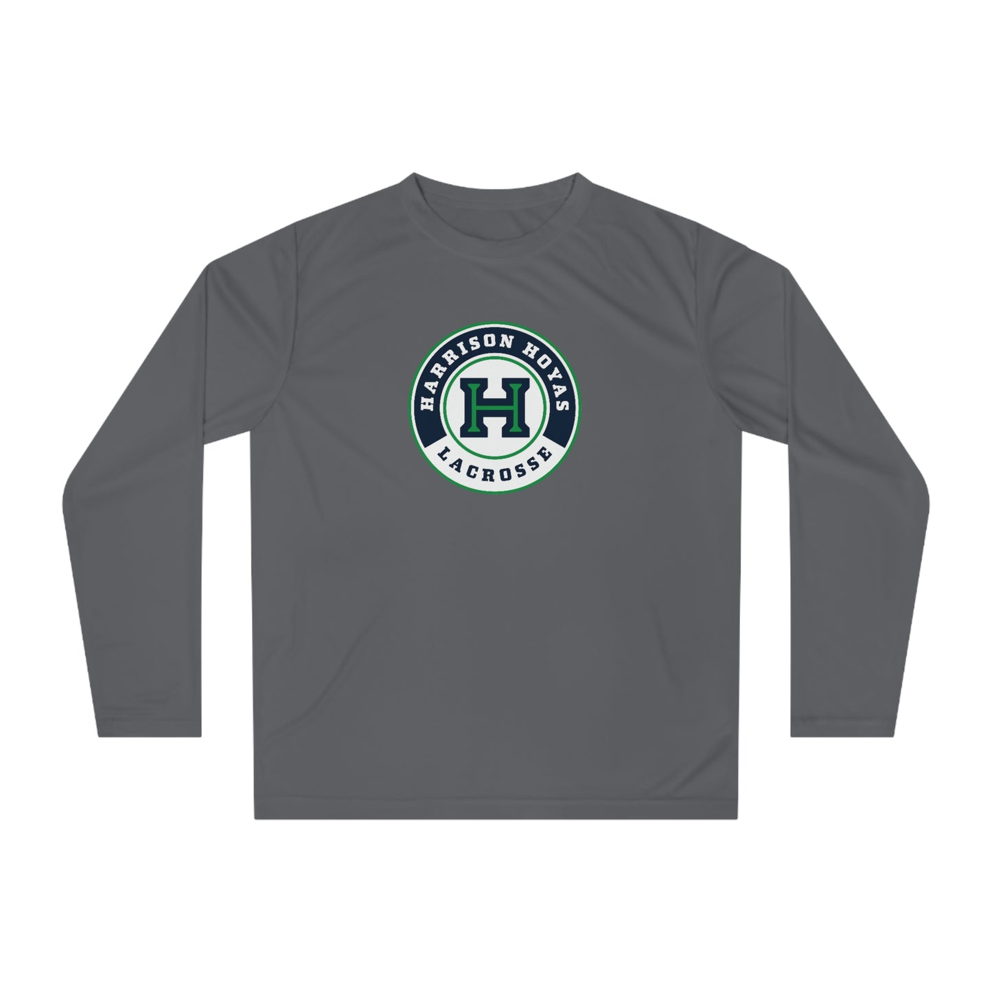Adult Hoyas Lacrosse Performance Long Sleeve Shirt