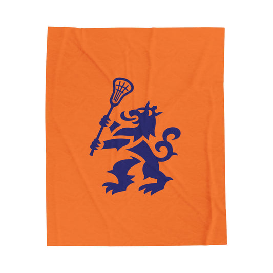 Netherlands Lacrosse Velveteen Plush Blanket