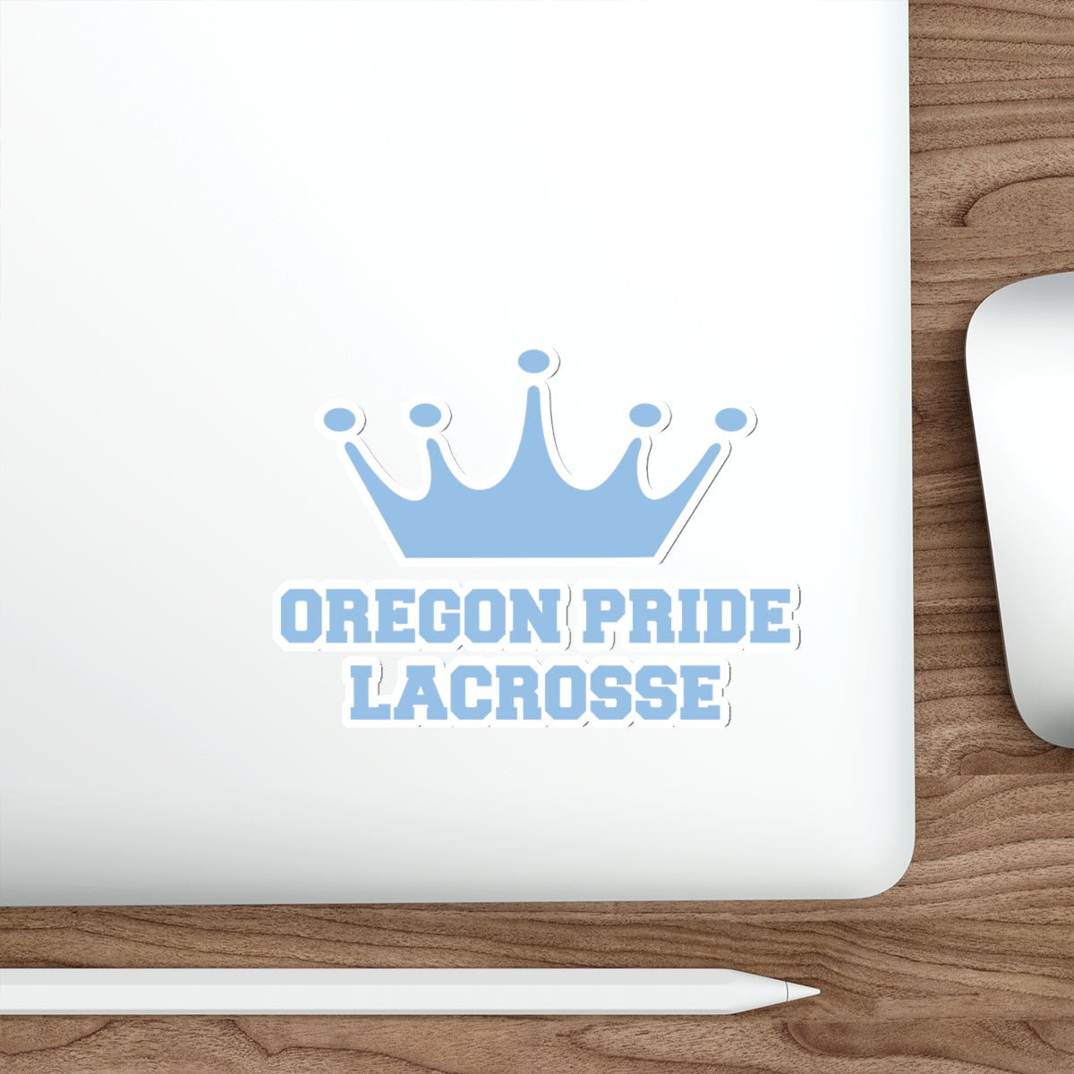 Oregon Pride Lacrosse Die-Cut Stickers
