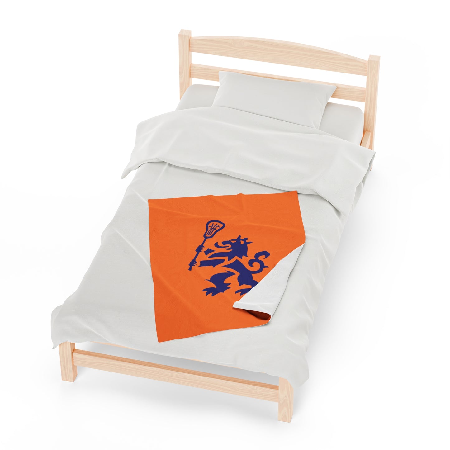Netherlands Lacrosse Velveteen Plush Blanket