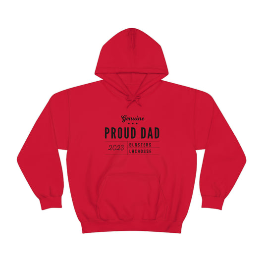 Adult Blasters MS Lacrosse Gildan Heavy Blend™ Hooded Sweatshirt - Dad