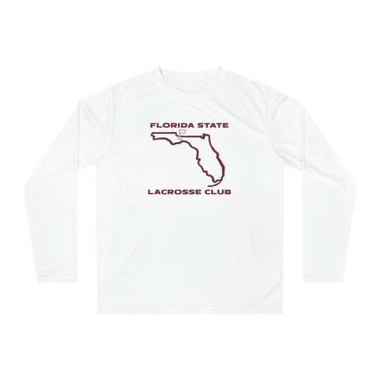 Adult FSU Lacrosse 365 Performance Long Sleeve Shirt