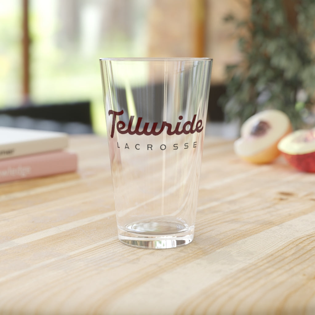 Telluride Lacrosse Pint Glass