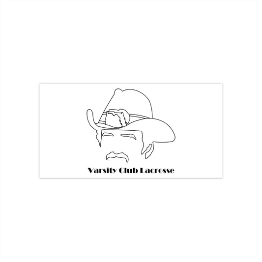 Varsity Club Lacrosse Bumper Stickers