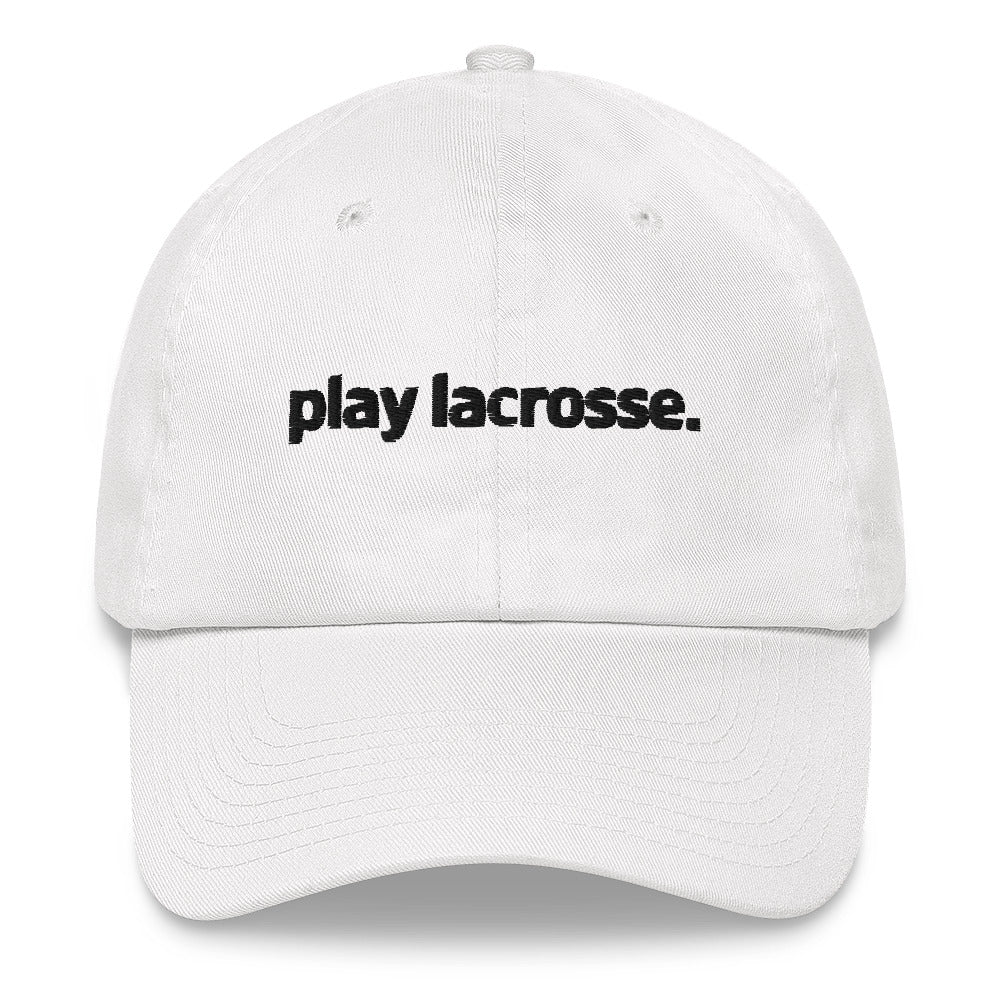 play lacrosse Classic Dad Hat
