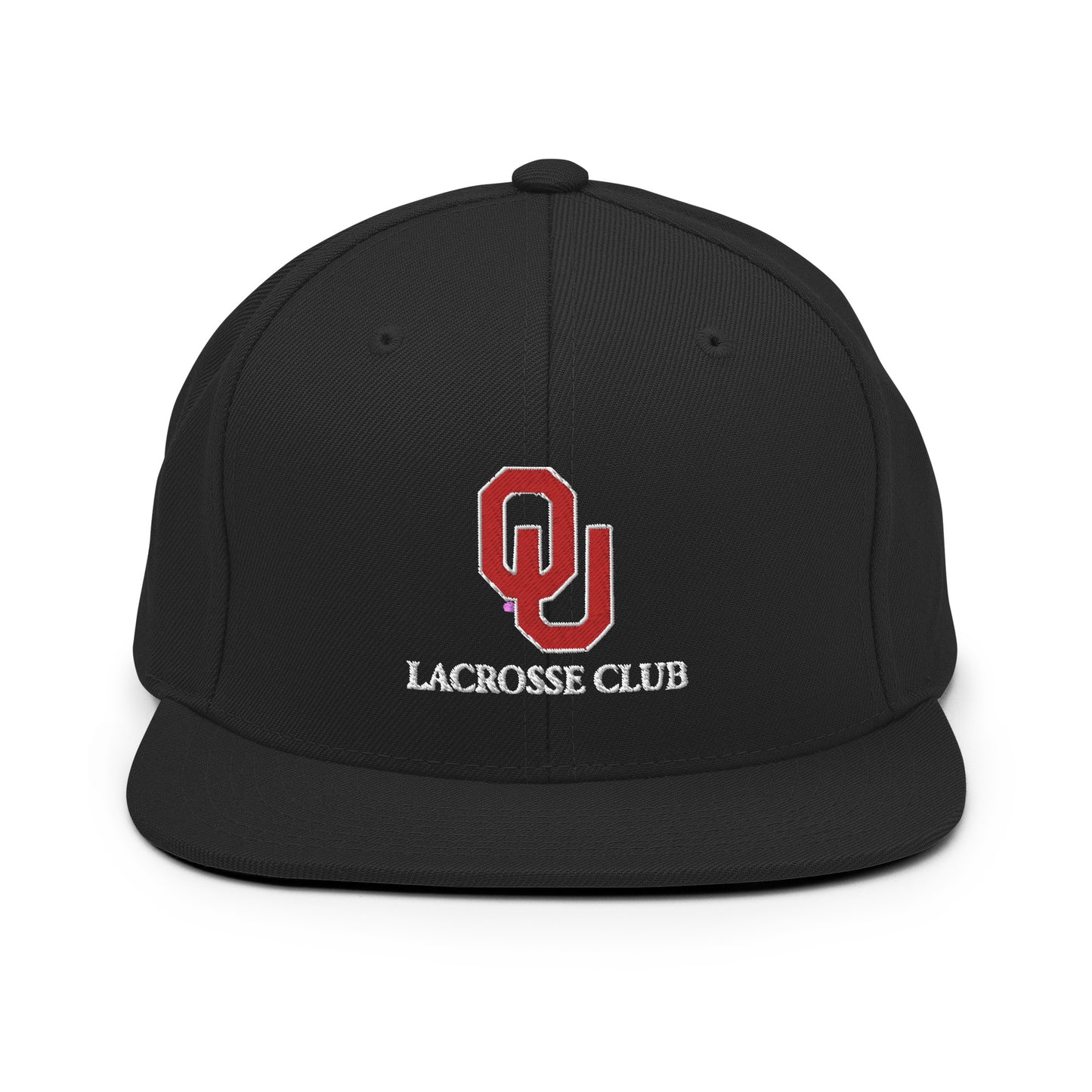 Oklahoma University Lacrosse Snapback Hat