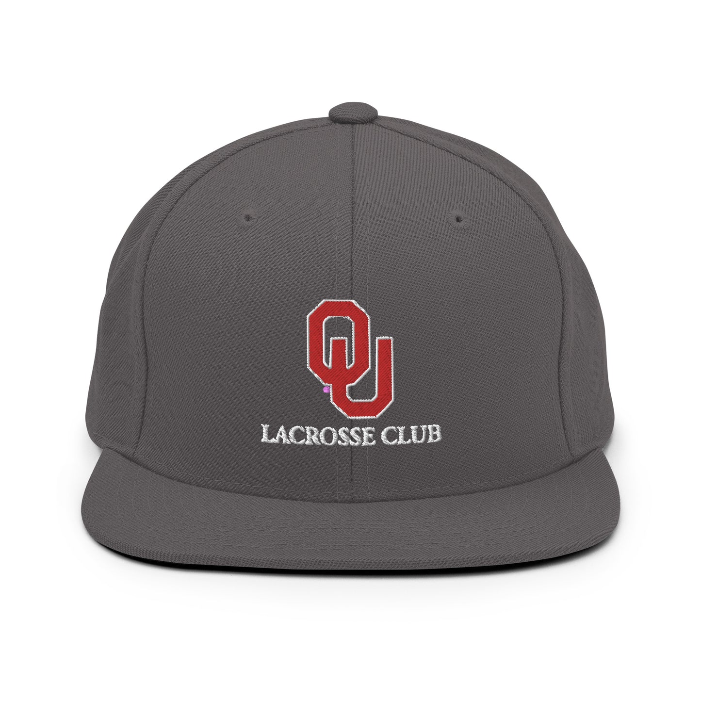 Oklahoma University Lacrosse Snapback Hat
