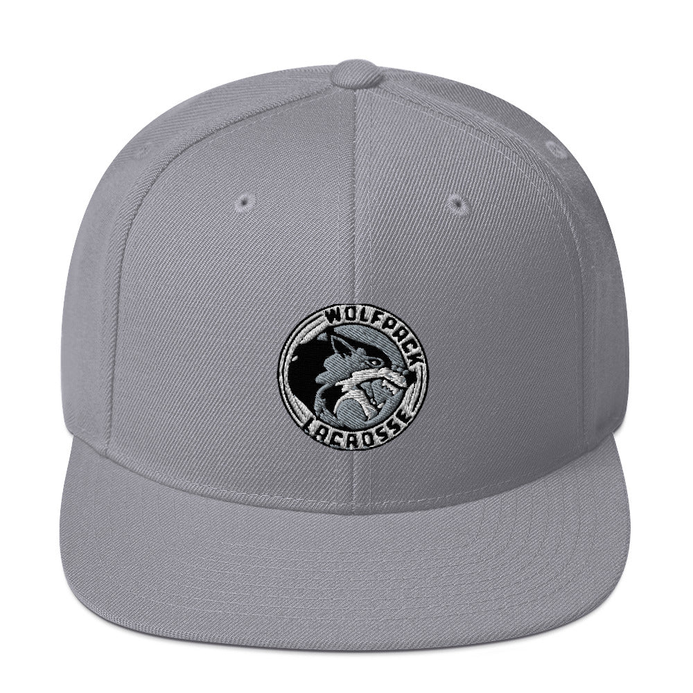 Wolfpack Lacrosse Yupoong Snapback Hat