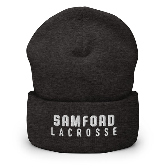 Samford Lacrosse Cuffed Beanie