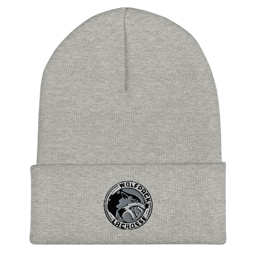 Wolfpack Lacrosse Cuffed Beanie