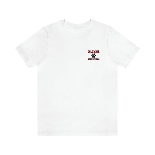 Adult Columbia Wrestling Bella + Canvas Short Sleeve Cotton Tee