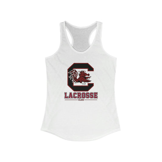 Women's Gamecocks Lacrosse Next Level Racerback Tank