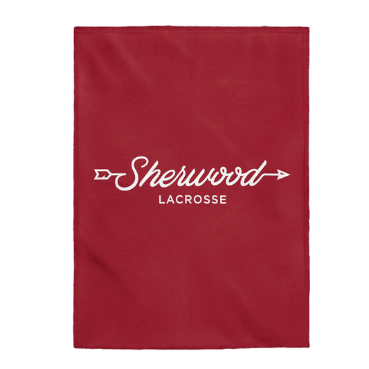 Sherwood Lacrosse Velveteen Plush Blanket