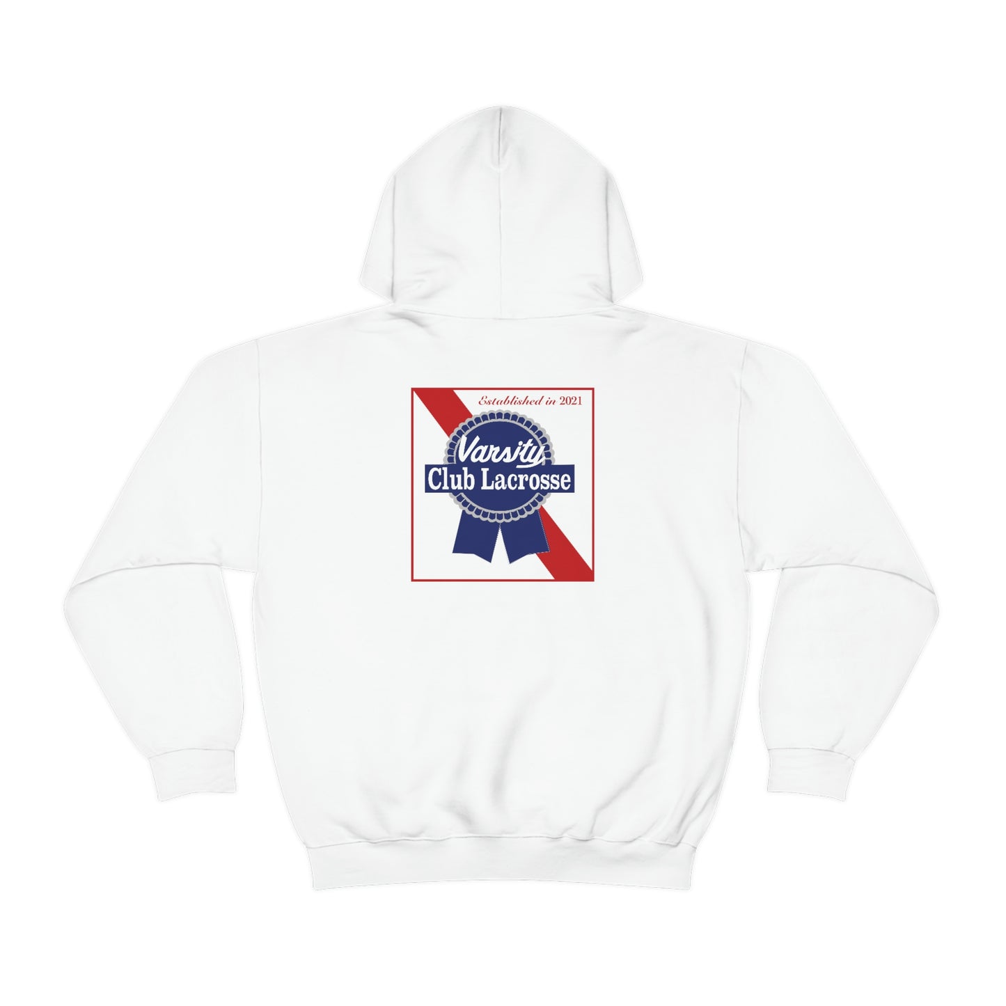 Adult Varsity Club Lacrosse Gildan Heavy Blend™ Hooded Sweatshirt - VCLxPBR