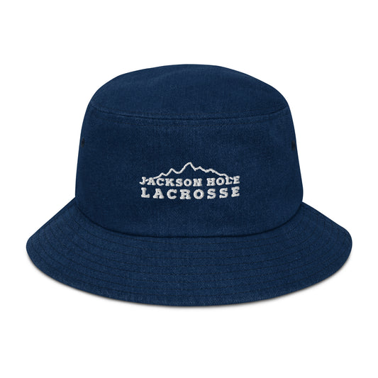 Jackson Hole Lacrosse Denim Bucket Hat
