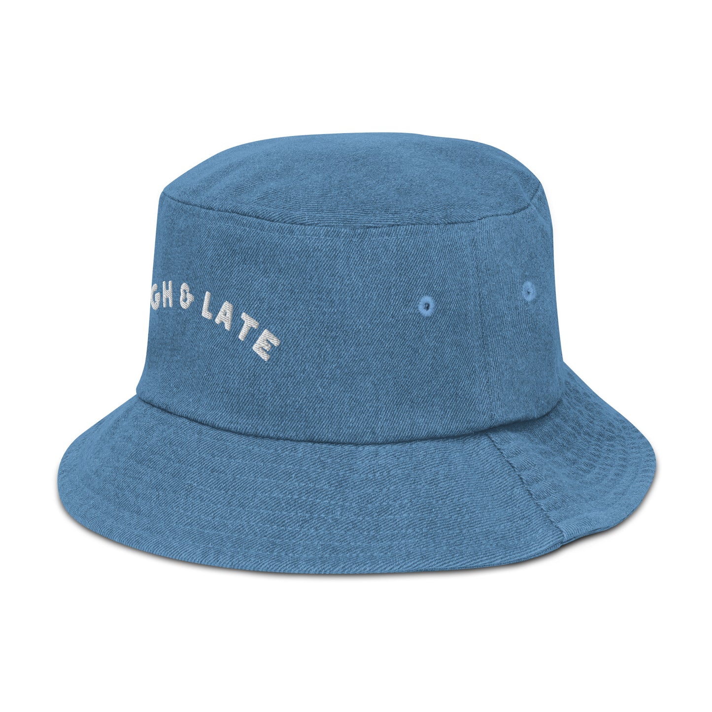 Denim bucket hat