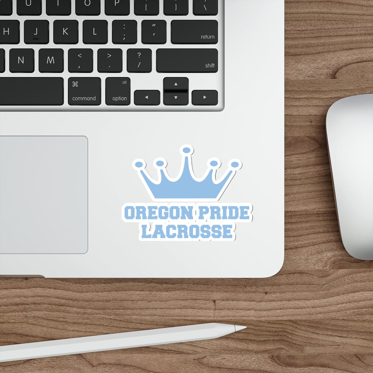 Oregon Pride Lacrosse Die-Cut Stickers