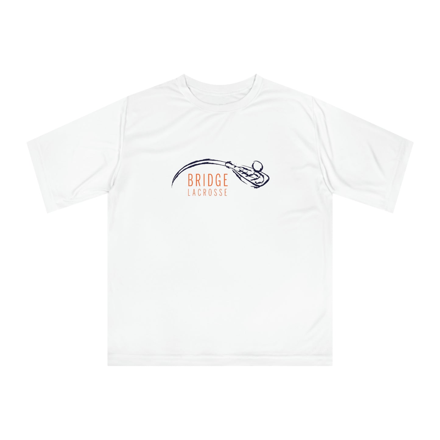Adult Bridge Lacrosse Team 365 Zone Performance T-shirt
