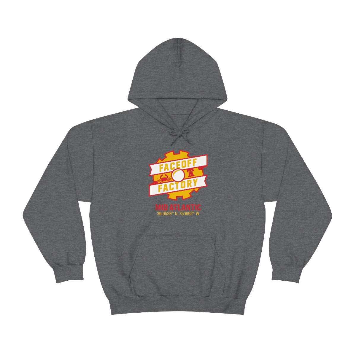 Adult Faceoff Factory Gildan Heavy Blend™ Hooded Sweatshirt - Mid Atlantic