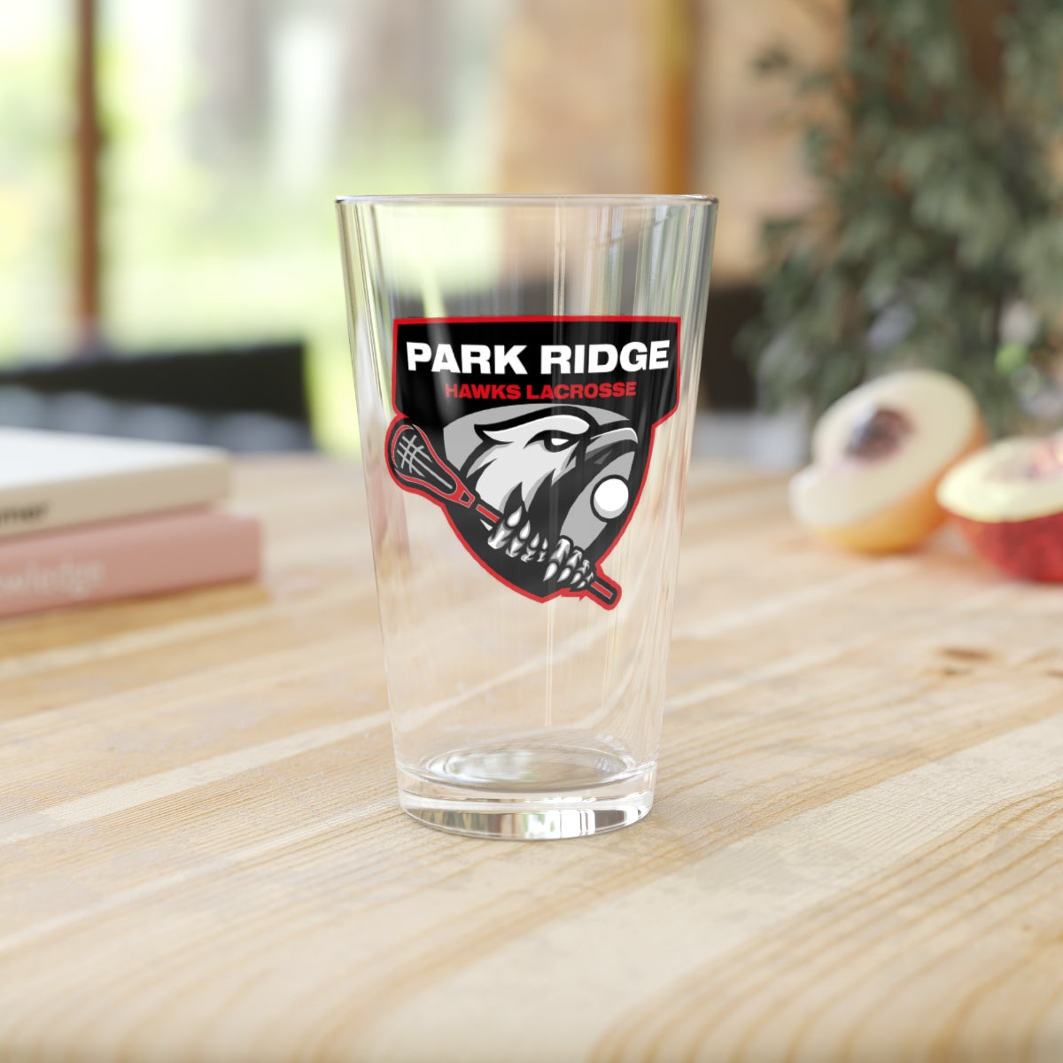 Park Ridge Lacrosse Pint Glass - 16oz