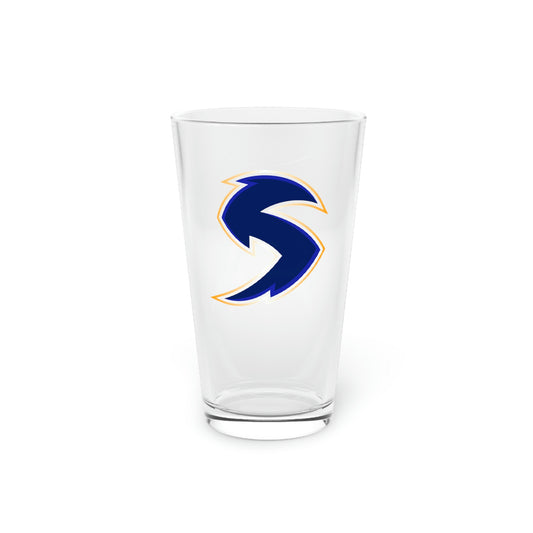 Salt Lake Storm Lacrosse Pint Glass - 16oz