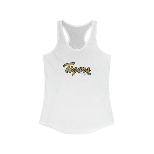Women's Drip Tigers Lacrosse Next Level Racerback Tank