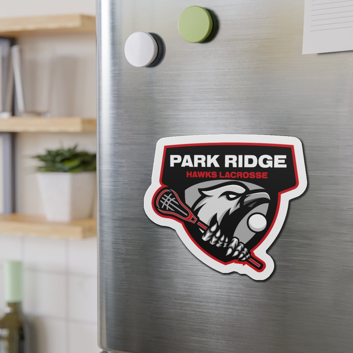 Park Ridge Die-Cut 5"x5" Magnet
