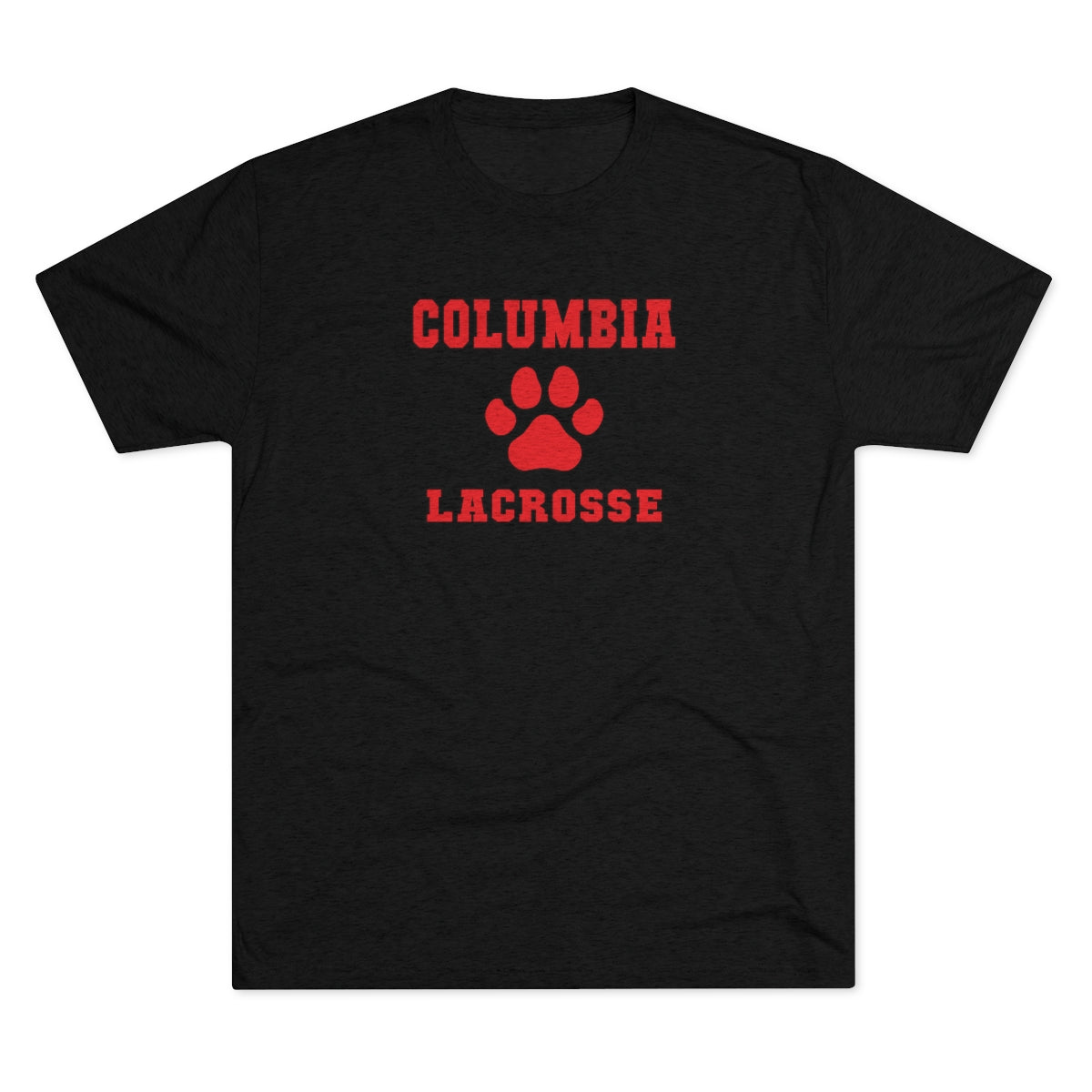 Adult CHS Lacrosse Next Level Tri-Blend Crew Tee