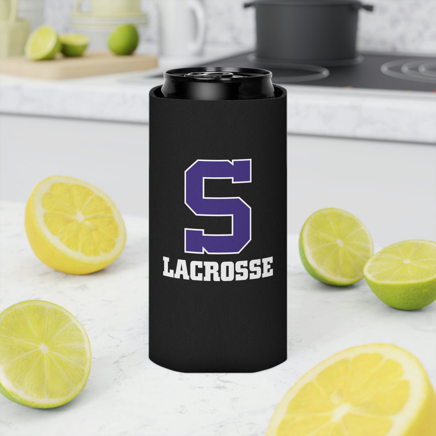 Sunset Lacrosse Can Cooler 3-pack