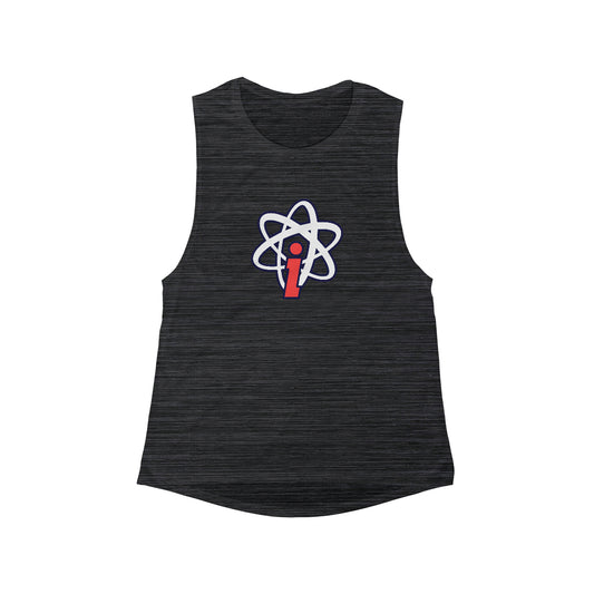 Women's Isotopes Lacrosse Flowy Scoop Muscle Tank
