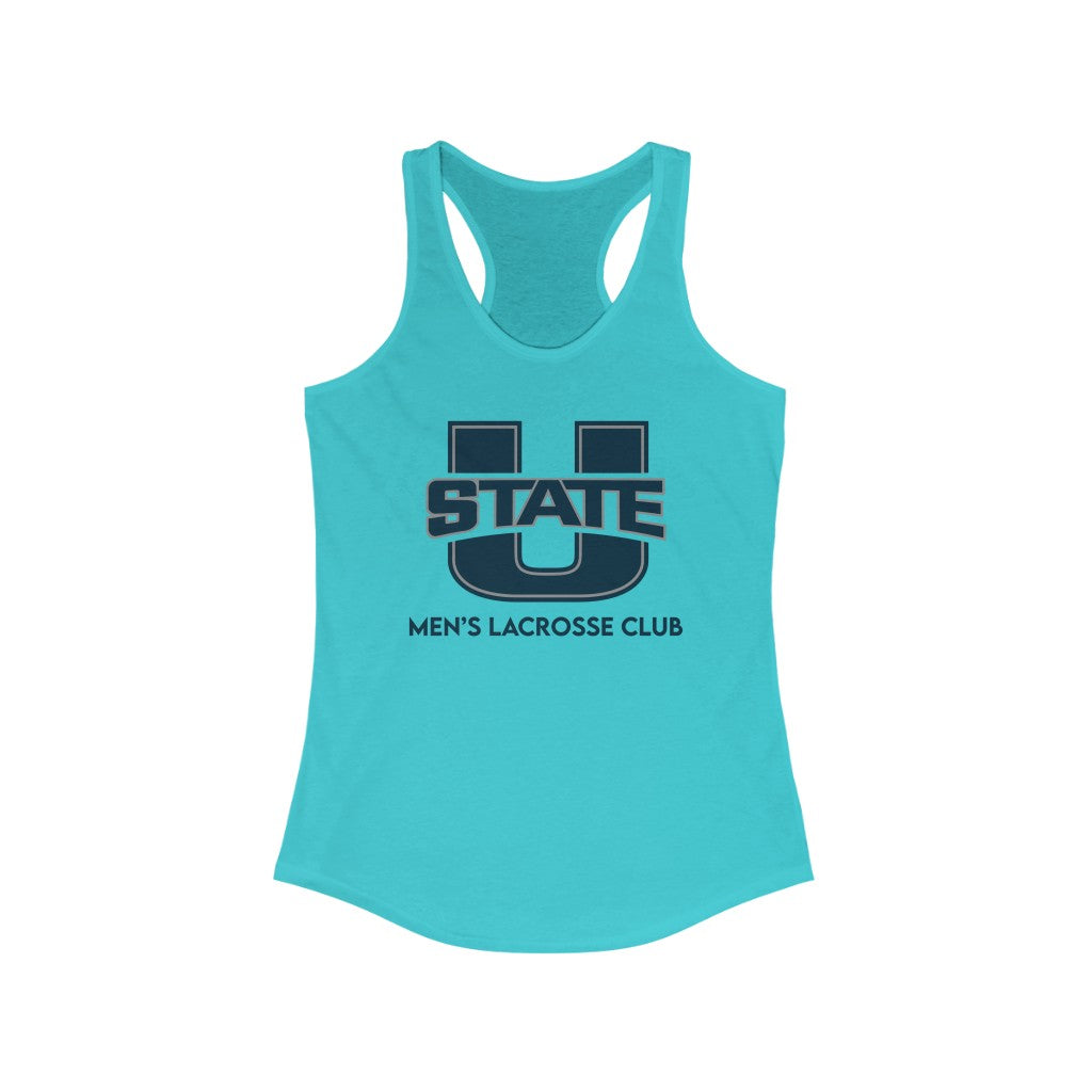 Women's USU Lacrosse Racerback Tank