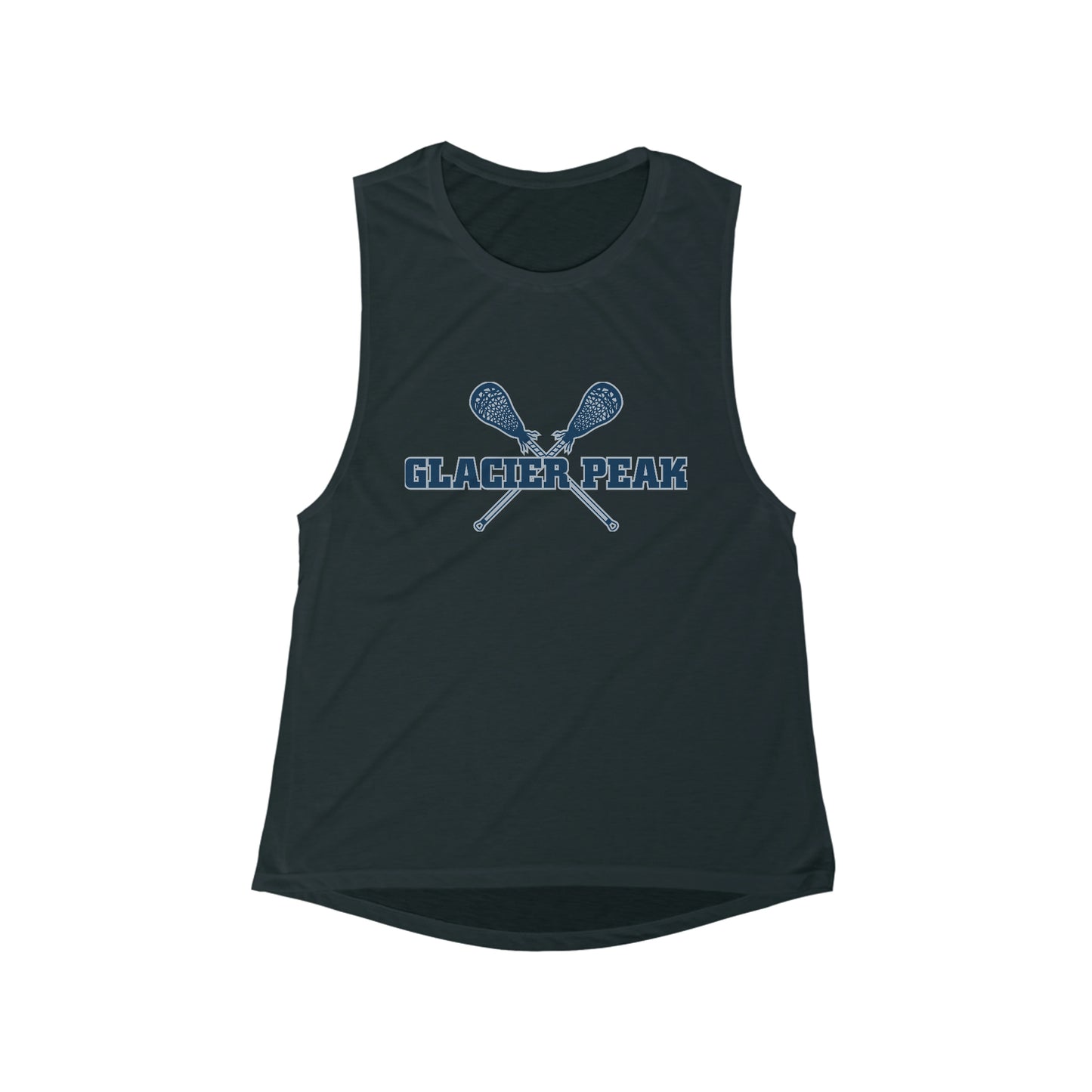 Women's GP Lacrosse Bella + Canvas Flowy Scoop Muscle Tank