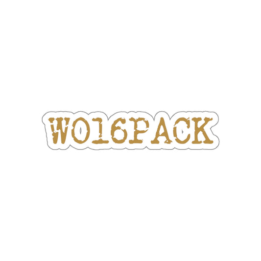 Wo16pack Die-Cut Stickers