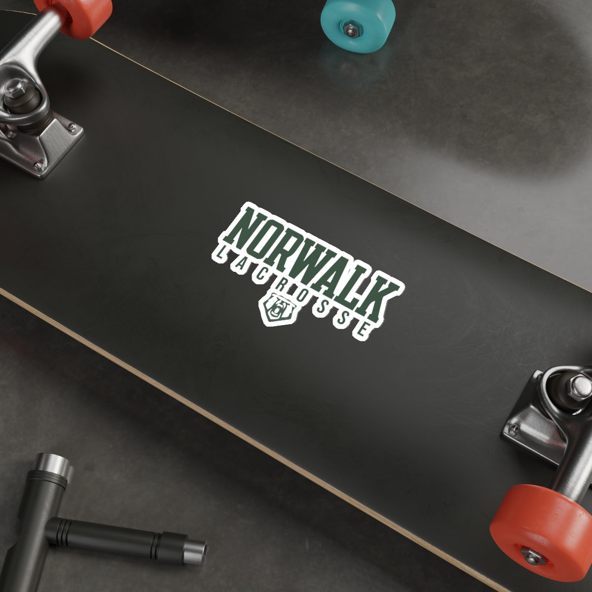 Norwalk Lacrosse Die-Cut Stickers