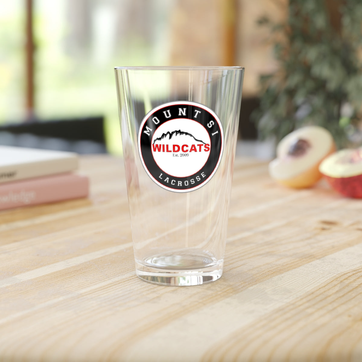 Mount Si Lacrosse Pint Glass - 16oz