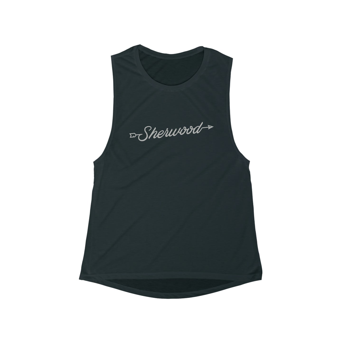 Women's Sherwood Lacrosse Bella + Canvas Flowy Scoop Muscle Tank