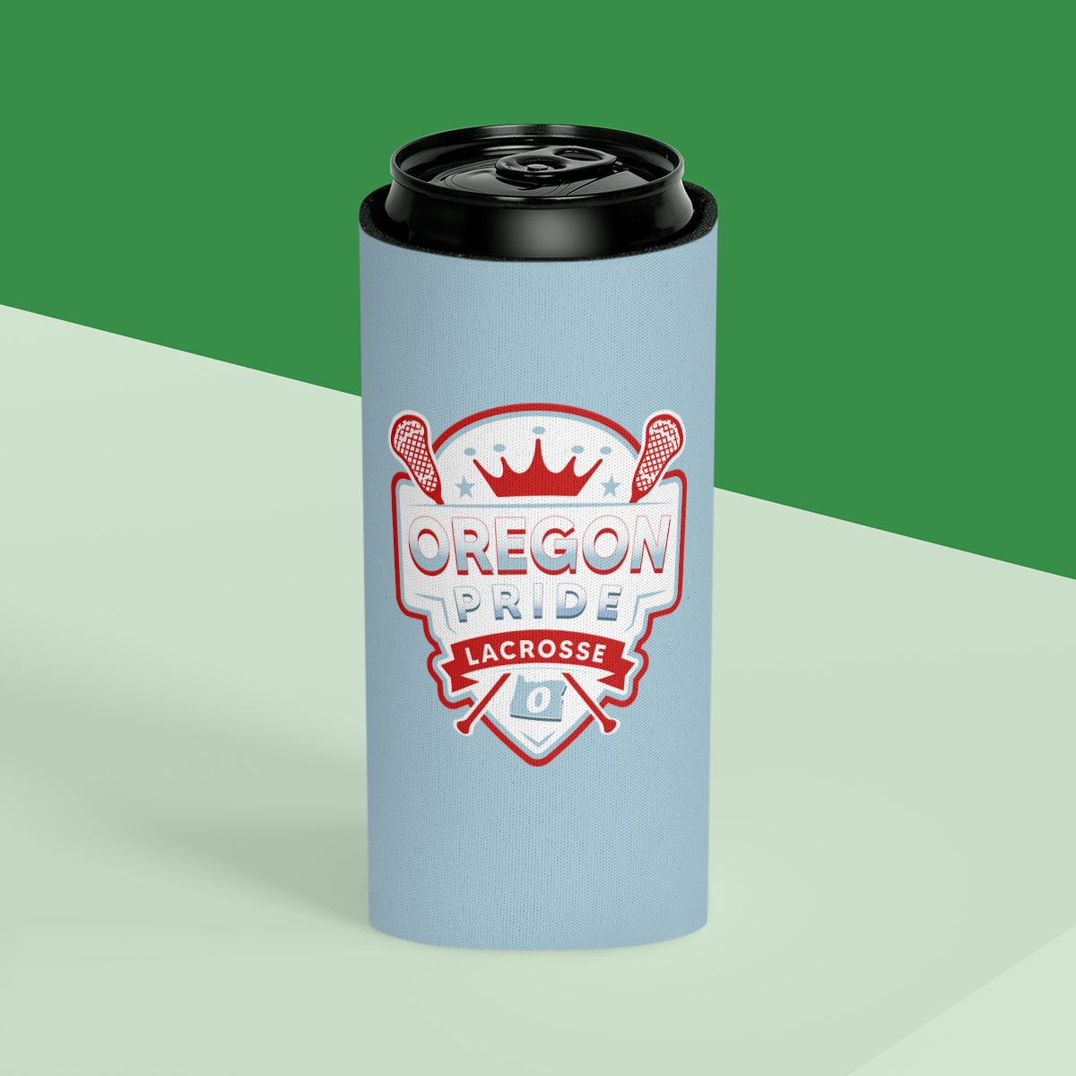 Oregon Pride Lacrosse Can Cooler 3-pack