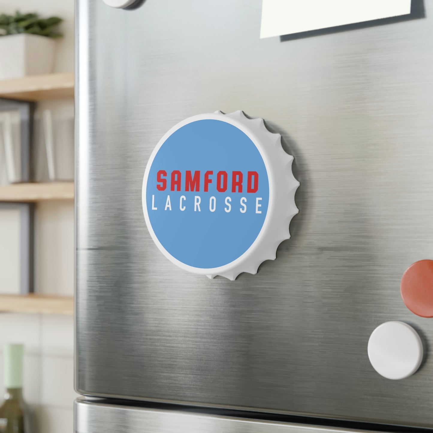 Samford Lacrosse Bottle Opener
