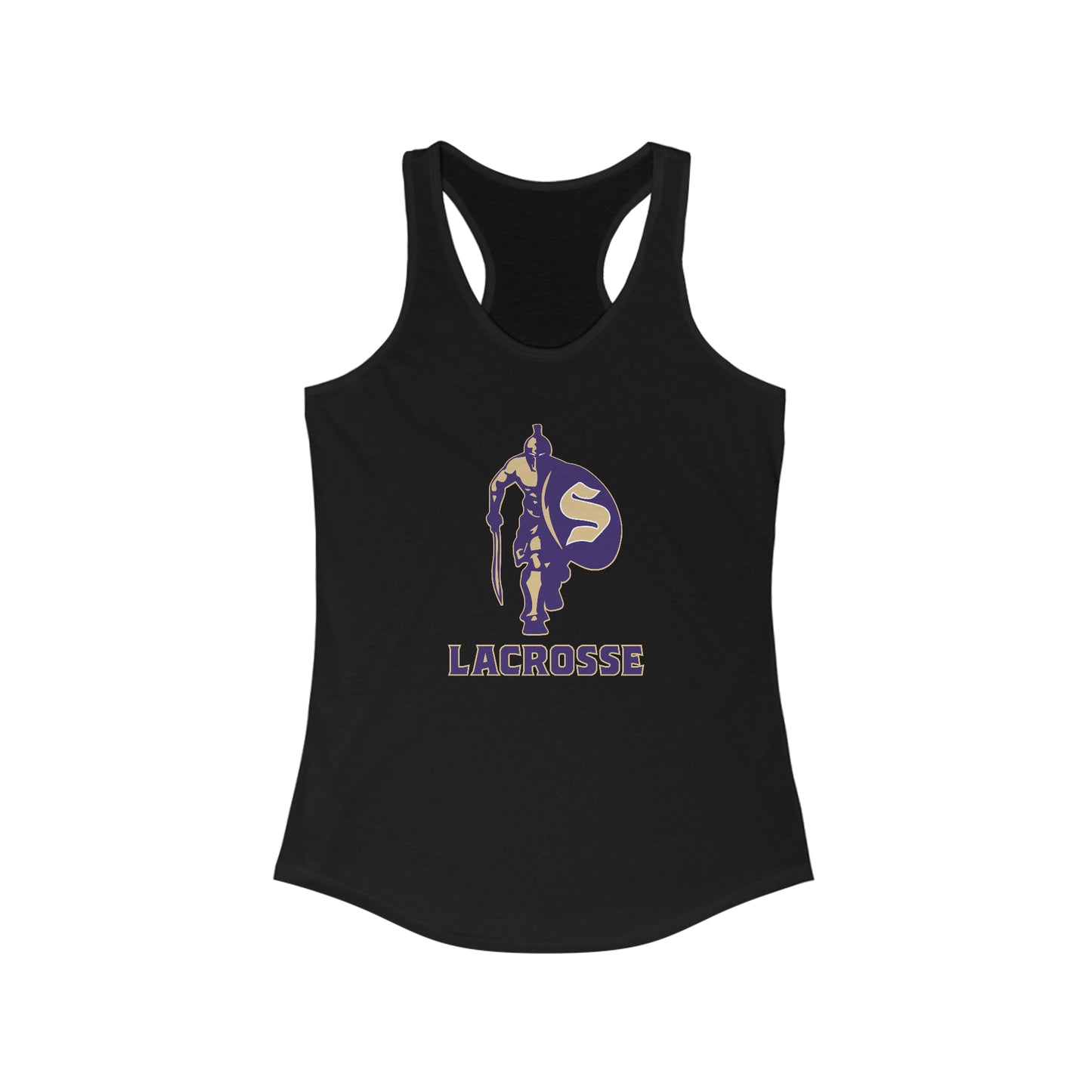 Women's Sumner Spartans Lacrosse Next Level Racerback Tank